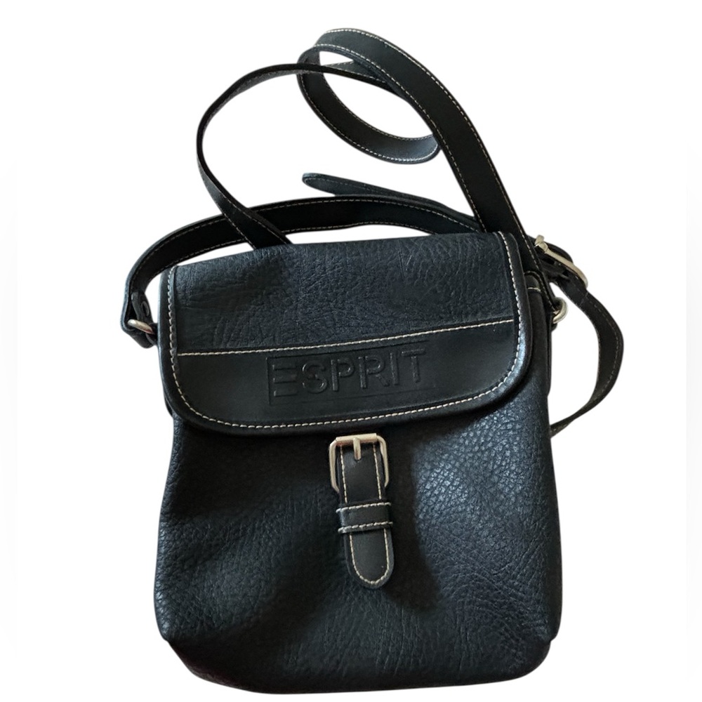 Vintage Esprit Crossbody Leather Bag